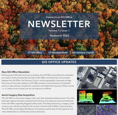 GIS Office Newsletter, Volume 1, Issue 1